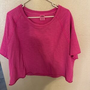 PINK Victoria's Secret Fuchsia Crop Top